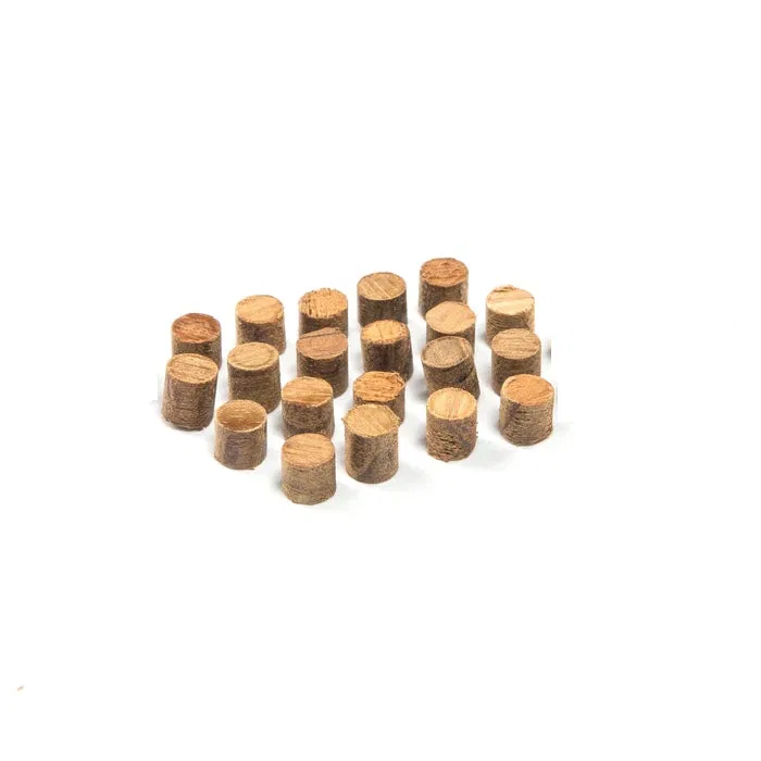 60152-20 – WHITECAP IND Deck Plug, 1/2 Inch Diameter Teak Wood Pack Of 20